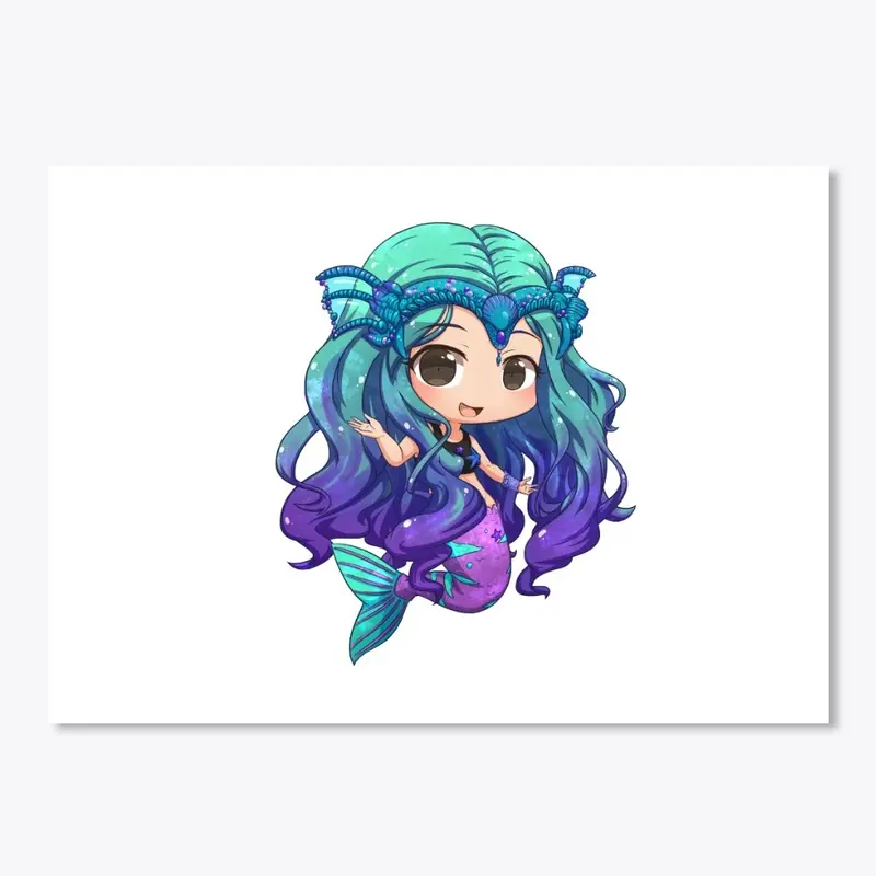 Mermaid sticker