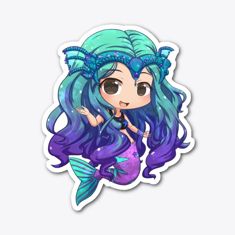 Chibi Mermaid Art 